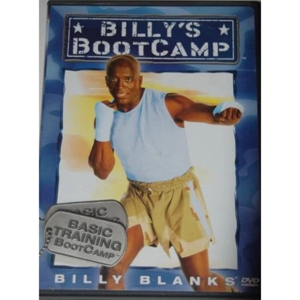 Billy Blanks Billy's BootCamp Basic Training DVD Fitness Workout Tae Bo 2005